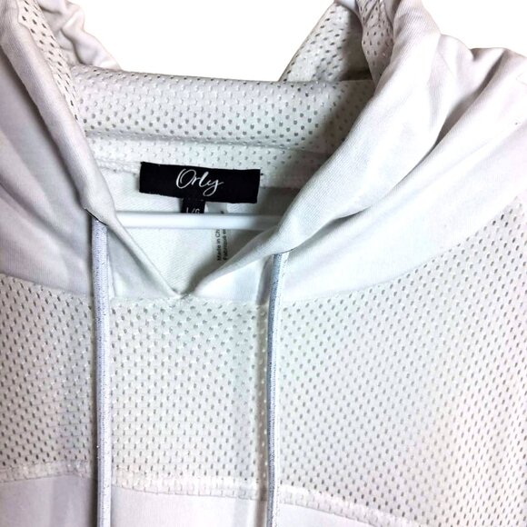 White Orly Sweatshirt, Size Large - Picture 3 of 3